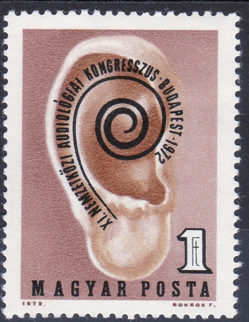 Венгрия 1972 г. №2811 Международный аудиологический конгресс