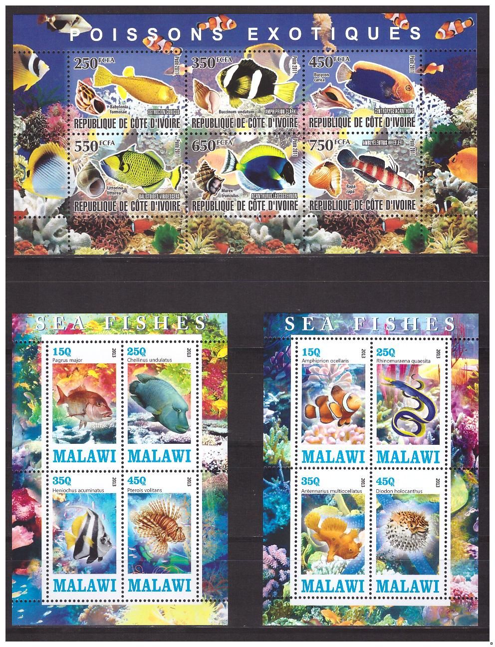 Подарочный набор Фауна Рыбы, комплект блоков и МЛ(2 скана)