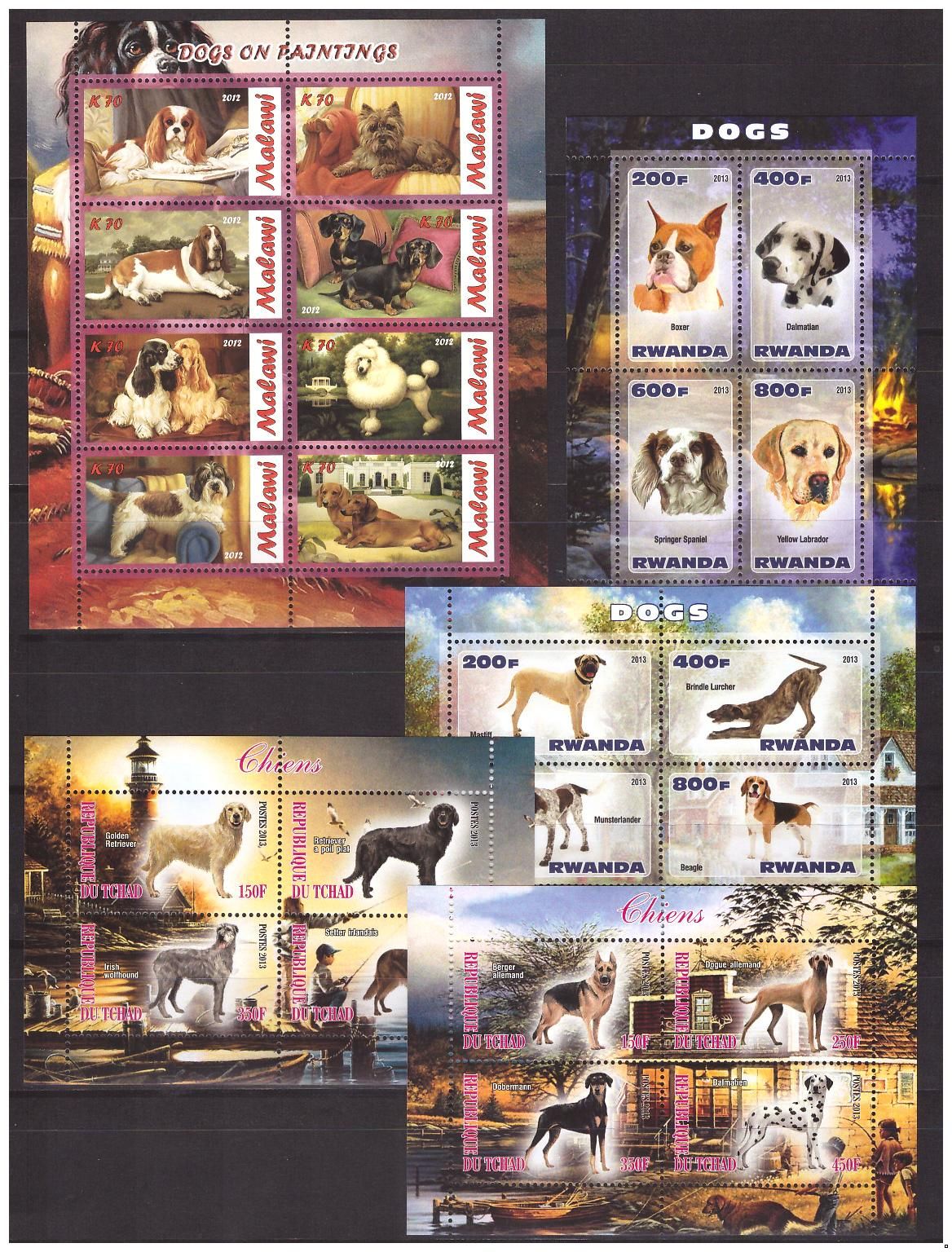 Подарочный набор Фауна Собаки, комплект блоков и МЛ(3 скана)