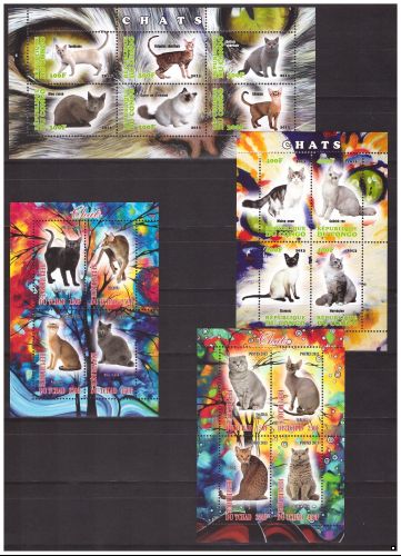 Подарочный набор Фауна Кошки, комплект блоков(3 скана)