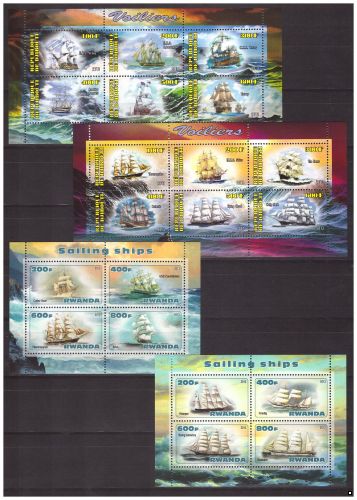 Подарочный набор Техника Корабли Парусники, комплект блоков(3 скана)