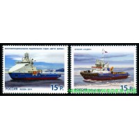 Россия 2014 г. № 1854-1855 Морской флот, серия