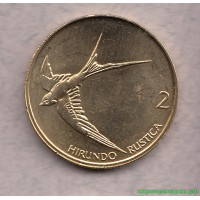 Словения 1998 г. 2 толара, UNC(мешковые)