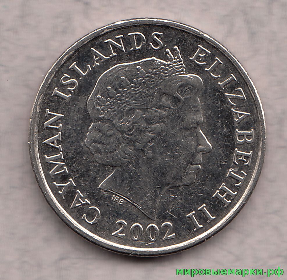Каймановы острова 2002 г. 10 центов, UNC(мешковые)