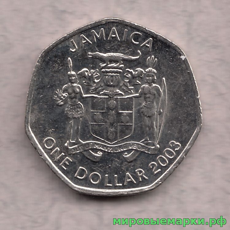 Ямайка 2003 г. 1 доллар