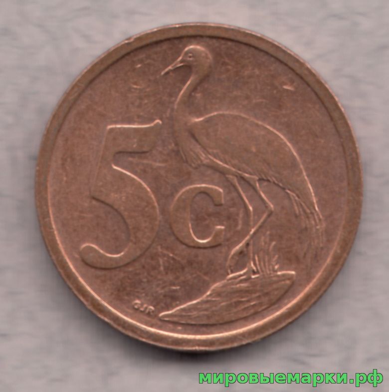 Южная Африка 2000-07 г.г. 5 центов