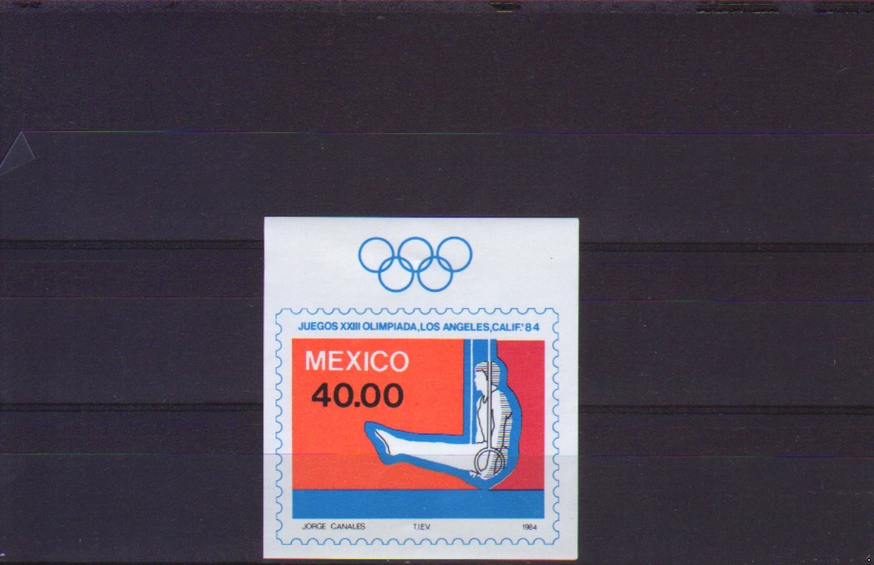 Мексика Олимпиада-84 летняя, блок