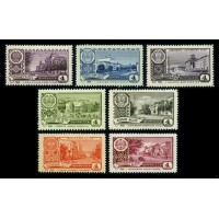 СССР 1961 г. № 2577-2583 Столицы Автономных Республик, серия 7 марок