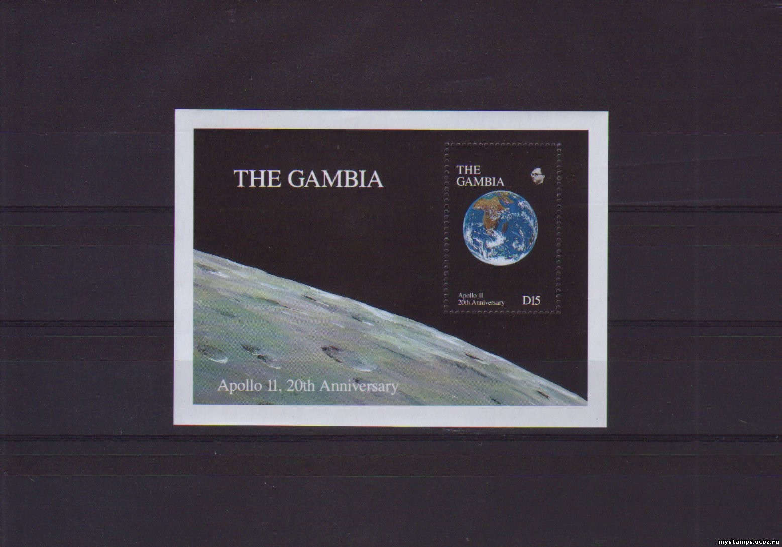 Гамбия Космос, блок