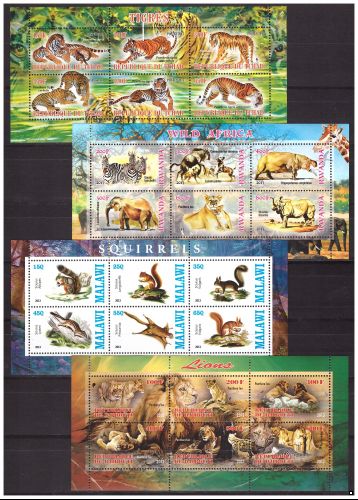 Подарочный набор Фауна Многообразие животного мира, комплект блоков и МЛ(5 сканов)