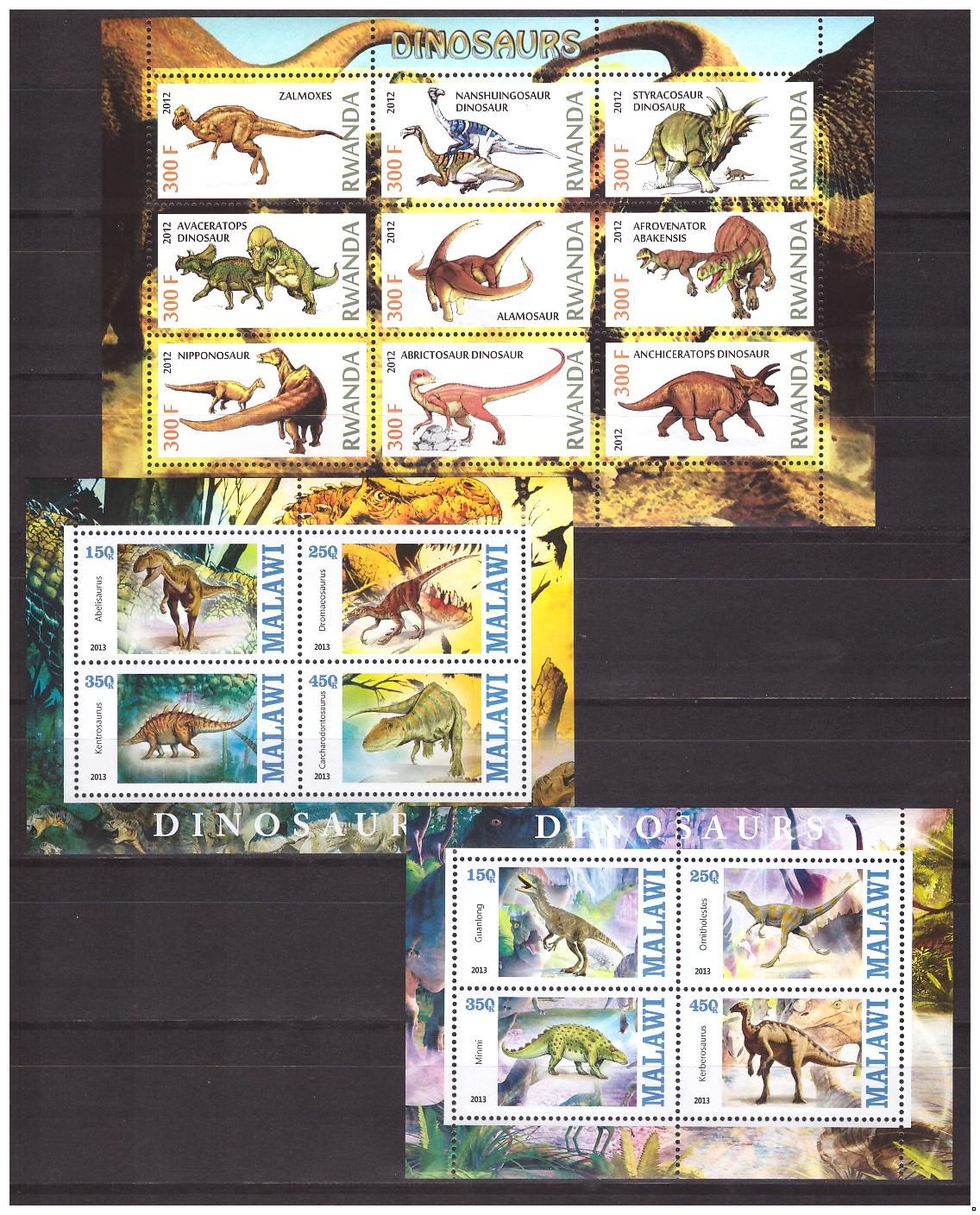 Подарочный набор Фауна Динозавры, комплект блоков и МЛ(3 скана)
