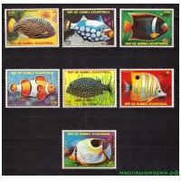 Экваториальная Гвинея 1979 г. Фауна Тропические рыбы, серия