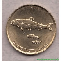 Словения 2001 г. 1 толар, UNC(мешковые)