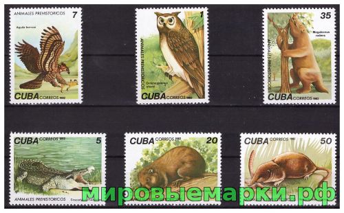 Куба 1982 г. Фауна, серия