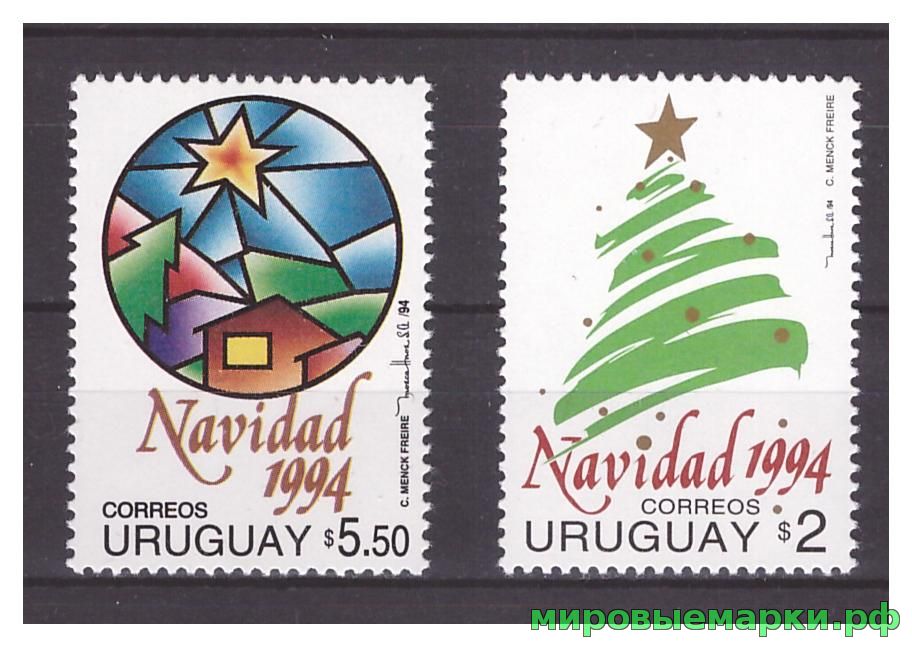 Уругвай 1994 г. Рождество, серия