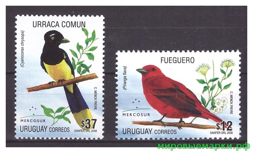 Уругвай 2008 г. Фауна Птицы, серия