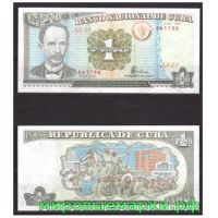 Куба 1995 г. Банкнота 1 Песо, UNC
