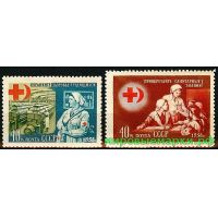 СССР 1956 г. № 1891-1892 Общество Красного Креста, серия