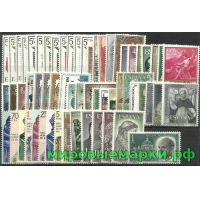 Испания 1963 г. Годовой комплект марок и блоков(под заказ).