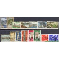 Греция 1962 г. Годовой комплект марок и блоков(под заказ).