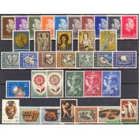 Греция 1964 г. Годовой комплект марок и блоков(под заказ).