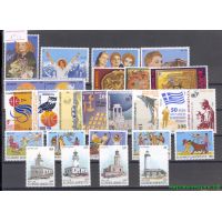 Греция 1995 г. Годовой комплект марок и блоков(под заказ).