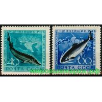 СССР 1959 г. № 2331-2332 Рыбы, серия