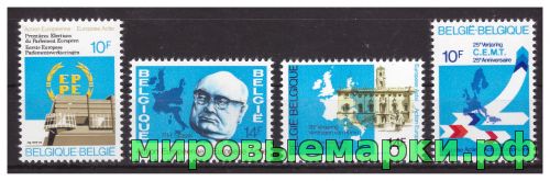 Бельгия 1978 г. № 1936-1939 Европейский Союз. Серия