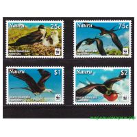 Науру 2008 г. № 690-693 Фауна. WWF. Птицы. Серия