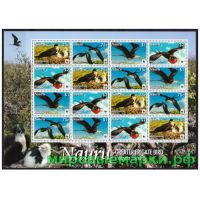 Науру 2008 г. № 690-693 Фауна. WWF. Птицы. Лист