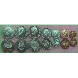Соломоновы о-ва 2005 г. Набор из 7 монет