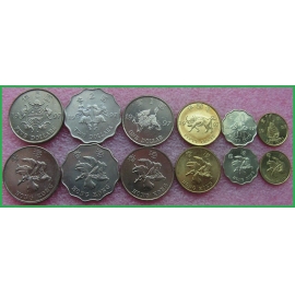 Гонконг 1997 г. Набор из 6 монет