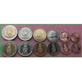 Таиланд 2018 г. Набор из 6 монет