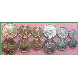 Свазиленд 2015 г. Набор из 6 монет