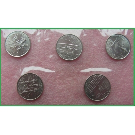 США 2001 г. 25 центов(квотер). 