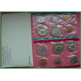 США 1971 г. Набор из 11 монет. Дворы-P и D(+1 цент S)