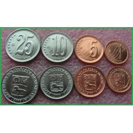 Венесуэла 2009 г. Набор из 4 монет
