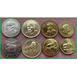 Танзания 2014-2015 г.г. Набор из 4 монет