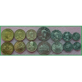 Свазиленд 1999-2010 г.г. Набор из 7 монет