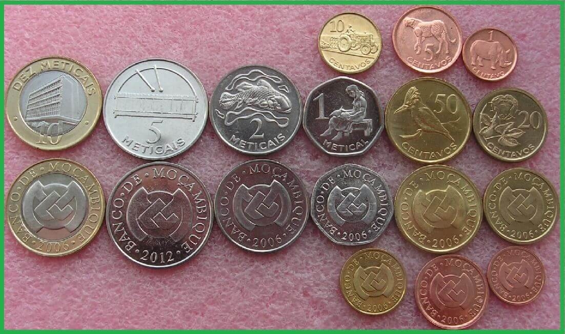 Мозамбик 2006-2012 г.г. Набор из 9 монет