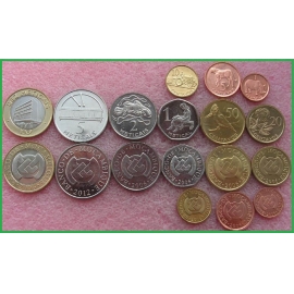 Мозамбик 2006-2012 г.г. Набор из 9 монет