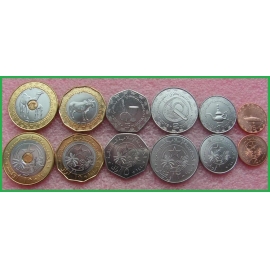 Мавритания 2017-2018 г.г. Набор из 6 монет