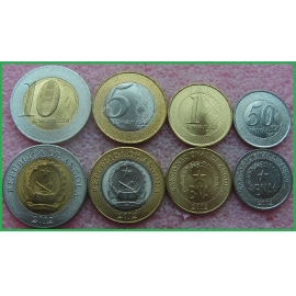 Ангола 2012 г. Набор из 4 монет