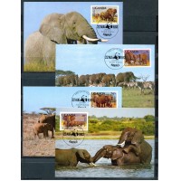Уганда Фауна WWF Слоны