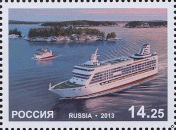 Россия 2013 г. № 1720 Пассажирские паромы