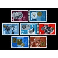 СССР 1968 г. № 3688-3694 Награды коллекциям марок, серия 7 марок