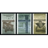 СССР 1987 г. № 5891-5893 Наука в СССР, серия 3 марки.